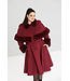 Hell Bunny SPECIAL ORDER Hell Bunny Capulet Coat Burgundy