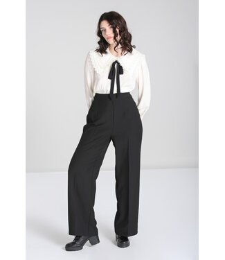 Hell Bunny SPECIAL ORDER Hell Bunny Ginger Swing Trousers Black