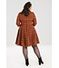 Hell Bunny SPECIAL ORDER Hell Bunny 1950s Tawny Midi Swing Dress