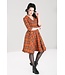 Hell Bunny SPECIAL ORDER Hell Bunny 1950s Tawny Midi Swing Dress