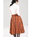 Hell Bunny SPECIAL ORDER Hell Bunny 1940s Tawny Swing Skirt