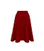 Hell Bunny Hell Bunny Ravenwood Skirt Bordeaux Red