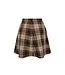 Hell Bunny Hell Bunny Alternative Saffie Tartan Mini Skirt