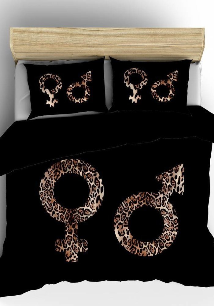 Duvet Cover Symbols Leopard Ambianzz Bedding B V