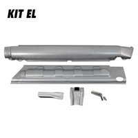 Restoration Design Kit EL: 911 Left Rocker Panel Kit (P212L x1, P213L x1, P214 x1, P215 x1, P255RL x1) | 91450115310