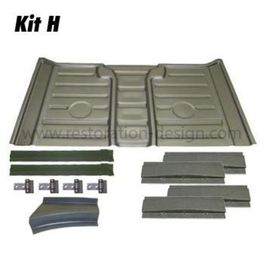 Kit H: 914 Rear Floor Pan Kit