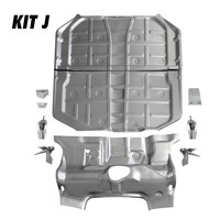 Restoration Design Kit J: Full Floor Pan Kit (P218 x1, P218A x1, P218C x2, P218DL x1, P218DR x1, P218PB x1, P219 x1, P228 x2, P228R x1)