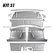 Kit S1: Rear Seat Section Kit 1965-1968