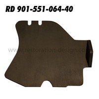 Restoration Design Floorboard, Right (1967-68 Targa)