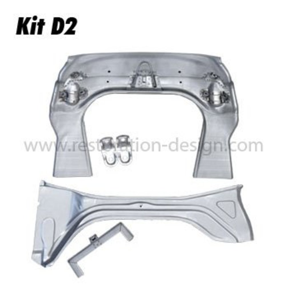 Kit D2: Suspension pan kit for 1965-68