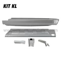 Restoration Design Kit KL: 911 Left Rocker Panel Kit (1969-73) (P212CL x1, P213L x1, P214 x1, P215 x1, P255RL x1)