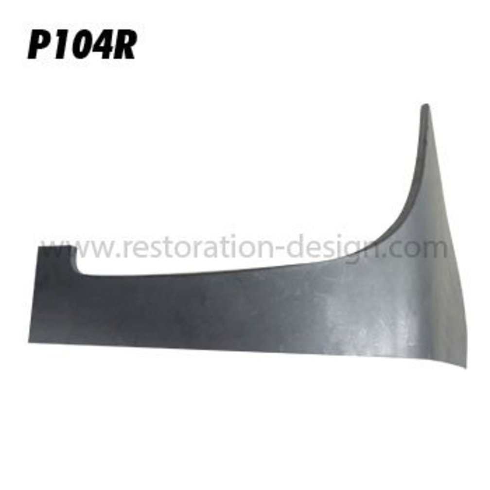Rear of front fender, right 356 - 356C | 64450303400