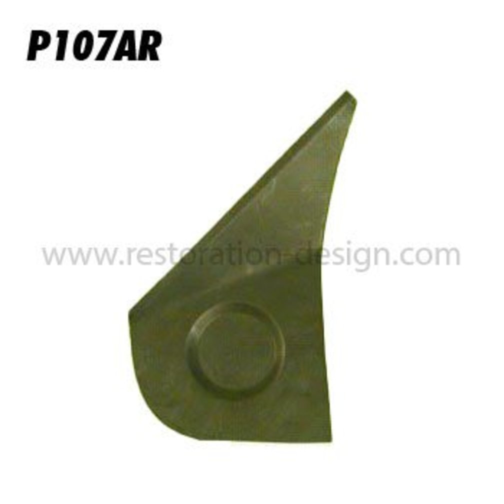 Front of rear wheel well, right 356B - 356C | 64450114200