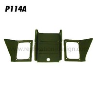 Restoration Design Battery box rear wall, 3 piece A (1956-59) | 64450103000