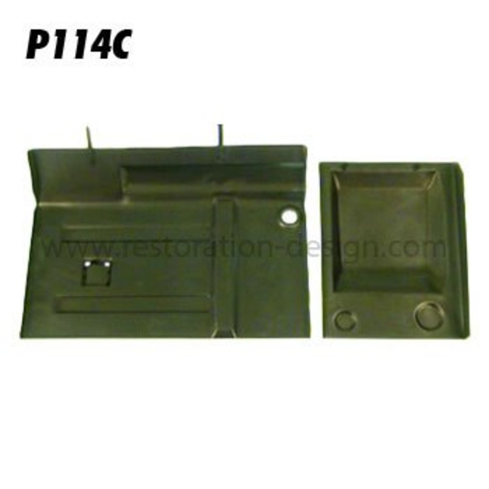 Battery box rear wall, 2 piece B T6 | 64450103205