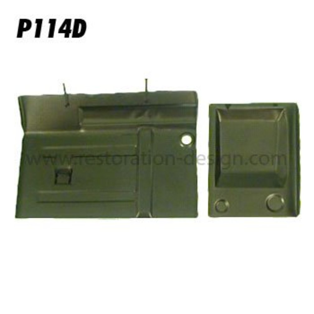Battery box rear wall, 2 piece C T6 | 64450103206