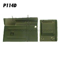 Restoration Design Battery box rear wall, 2 piece C T6 | 64450103206