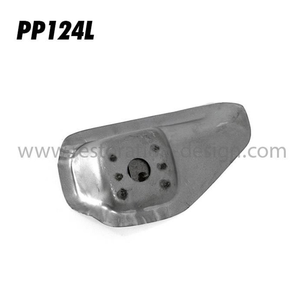 Rear seat mount, 356B - T6-356C, left | 64450106100