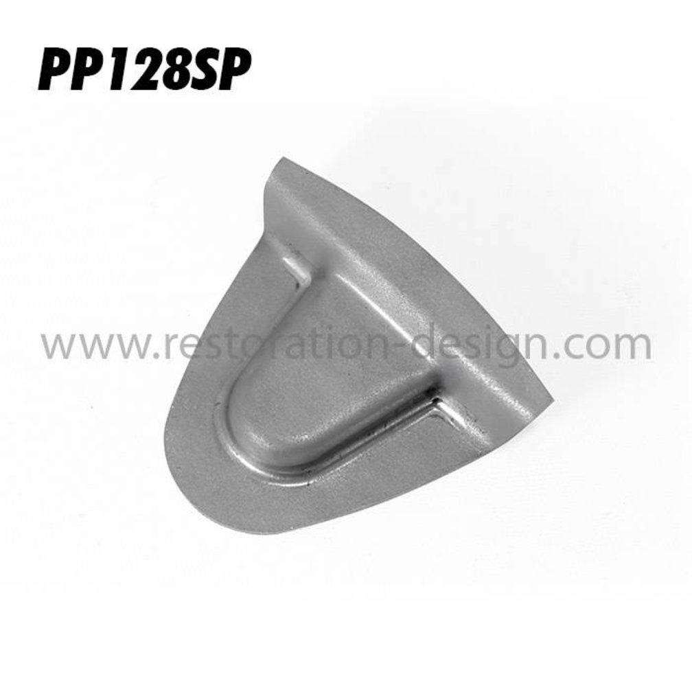 Wedge Receiver Plate for Door Lock Post, 356 AT2 | 64450204100