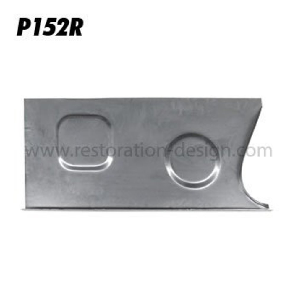 Heel panel right, A car (1955-59) T2 | 64450107402