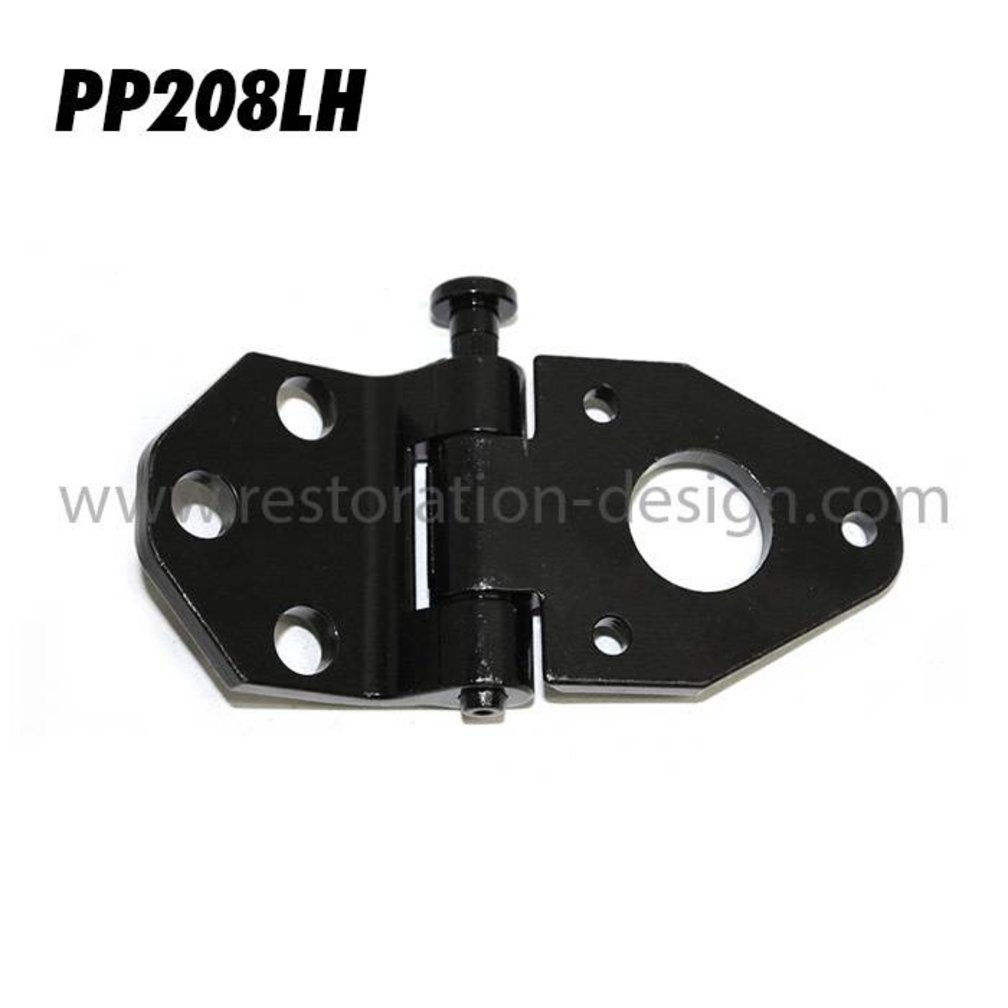 Left Side Door Hinges, Pair (1965-98)