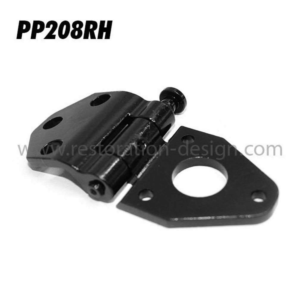 Right Side Door Hinges, Pair (1965-98)