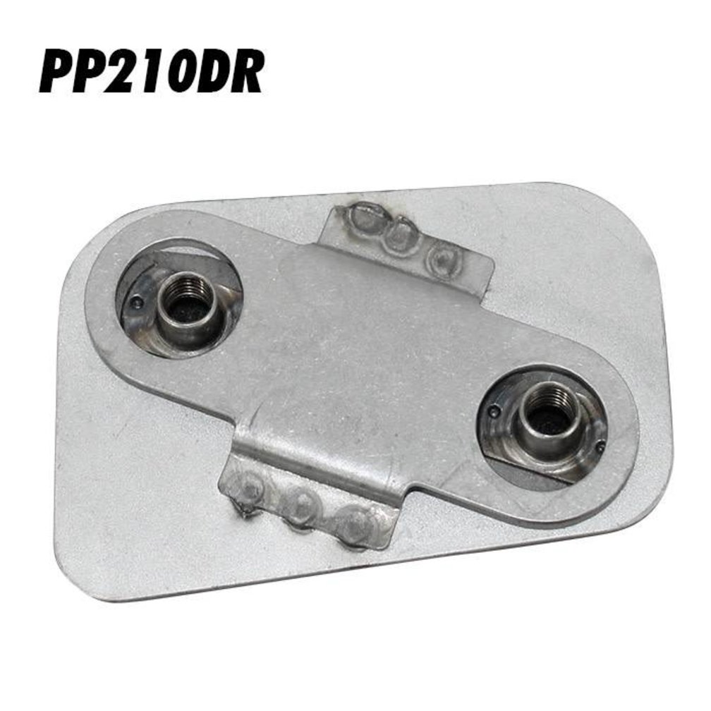Door striker mounting plate, right