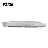 Restoration Design Outer rocker panel, right, 1965-68 | 91150340204