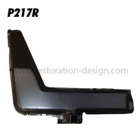 Restoration Design Gusset Plate with jack support, Right 1984-89 Targa/Cabrio | 91150157840