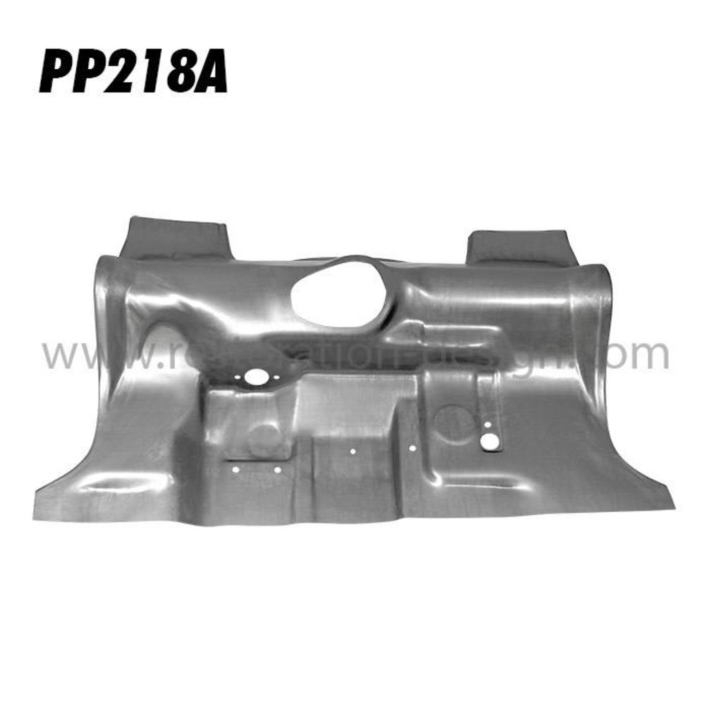 Front pedal area section without brackets | 91150195400