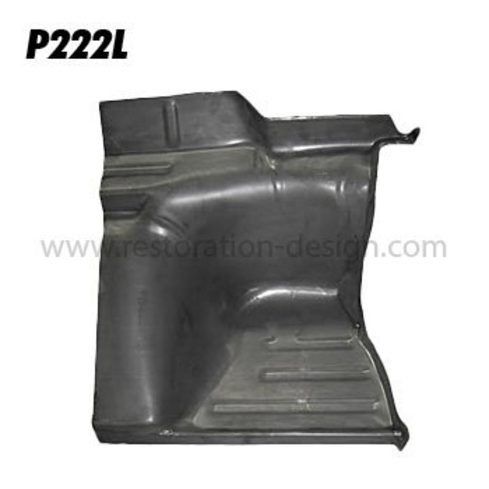 Rear seat bottom left, 1972-86 | 90150107100
