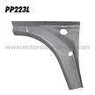 Corner support plate for gas tank lateral support, left 1965-73 | 90150145720