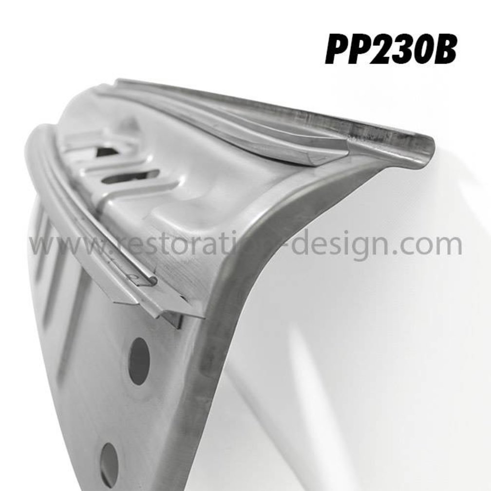 Front Latch Panel with hole for washer tank (1968-73) | 90150103121