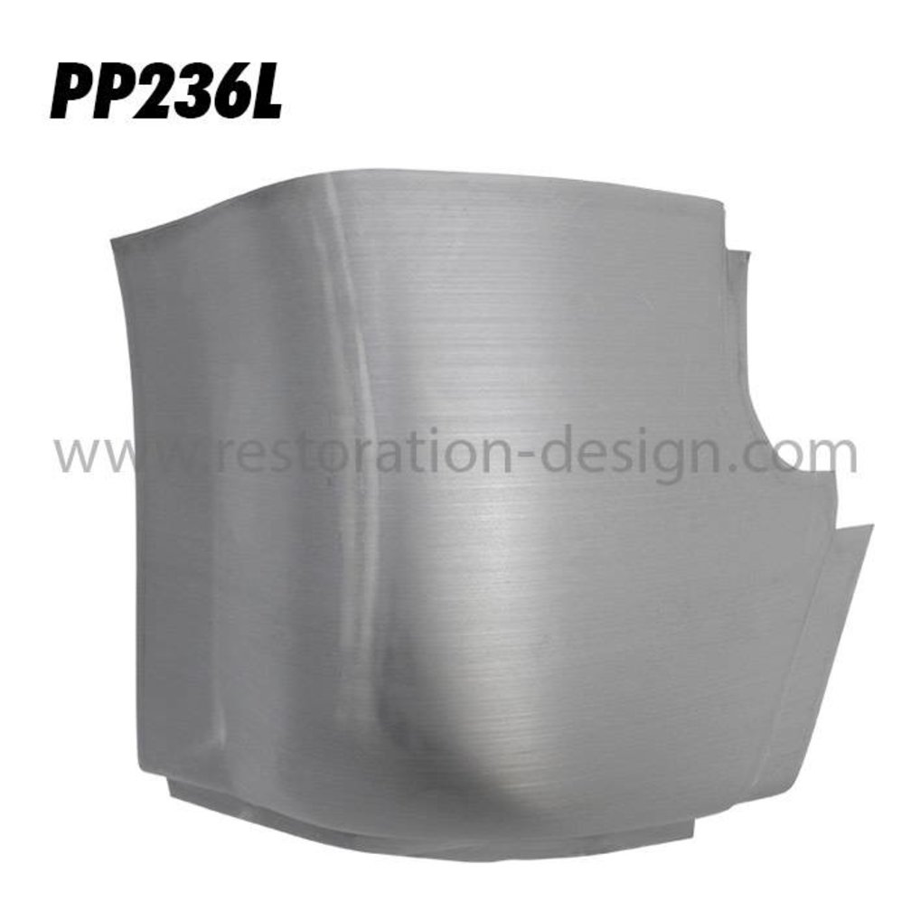 Inner fender rear left, 1965-89 | 90150100500