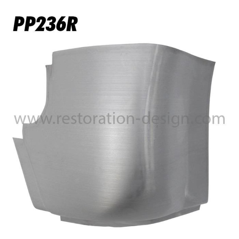 Inner fender rear right, 1965-89 | 90150100600