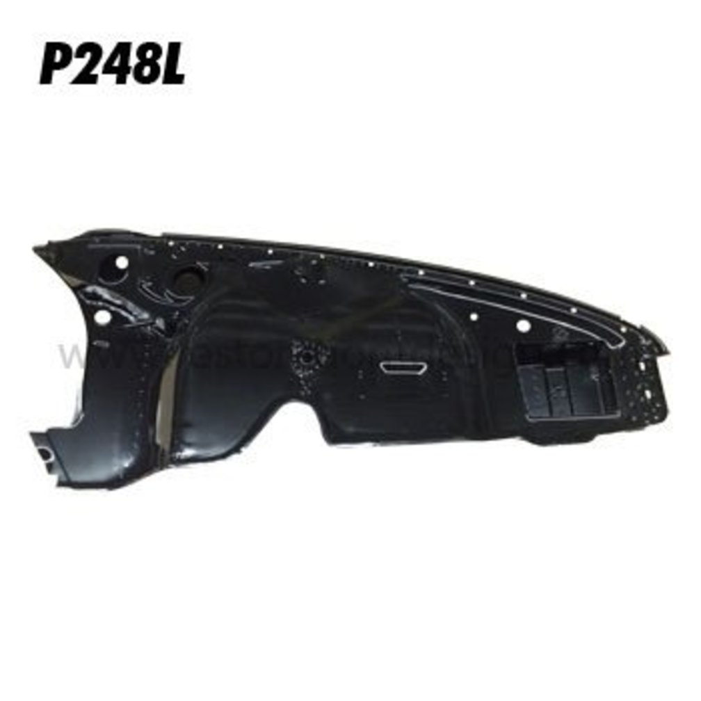 Left front inner fender, complete OEM (1969-1973) | 91150103309GRV