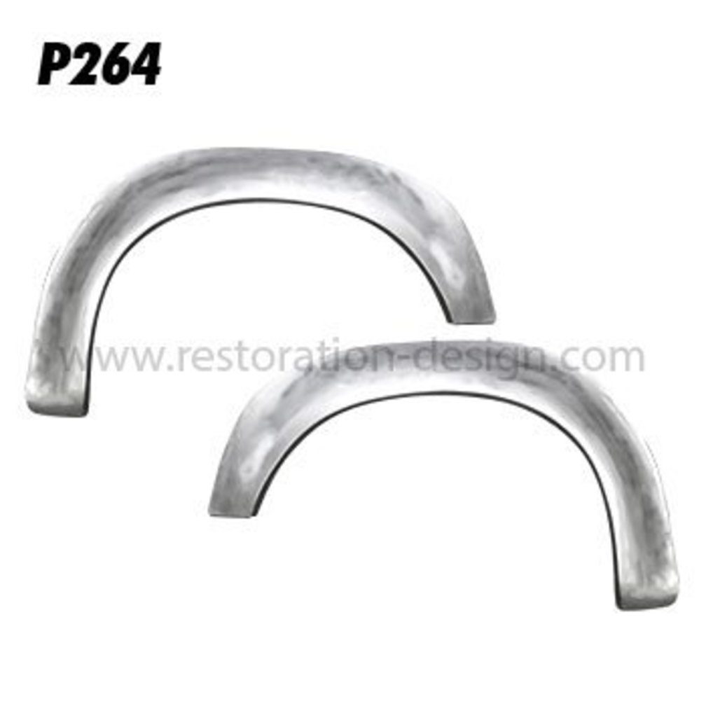 Fender Flares ST, front pair | 91150330701