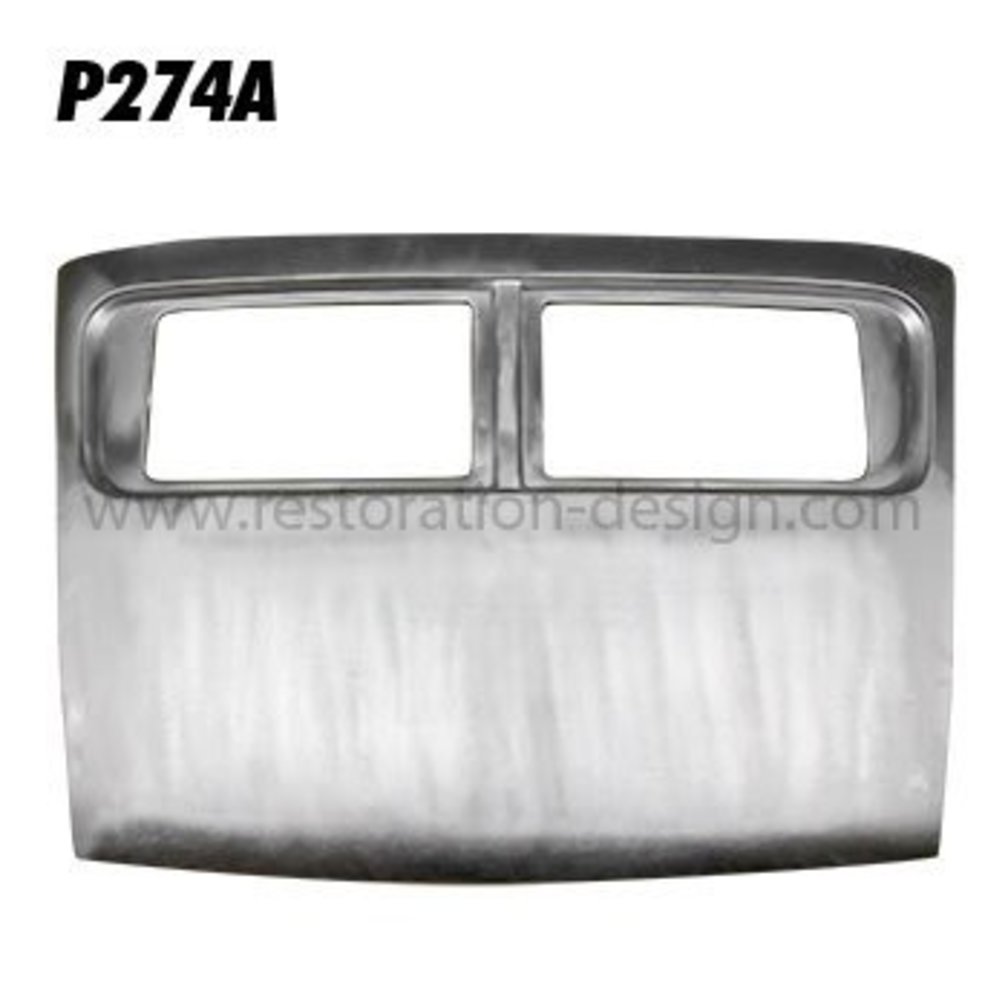 Engine lid 'R' Aluminum (1964-68)