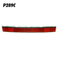 Restoration Design Plastic reflector, clip on with red lettering 1987-89 | 91163312302