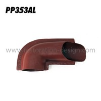 Restoration Design Door lock post fresh air intake, left