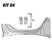 Kit D4: Suspension Pan Kit for 1968 ONLY