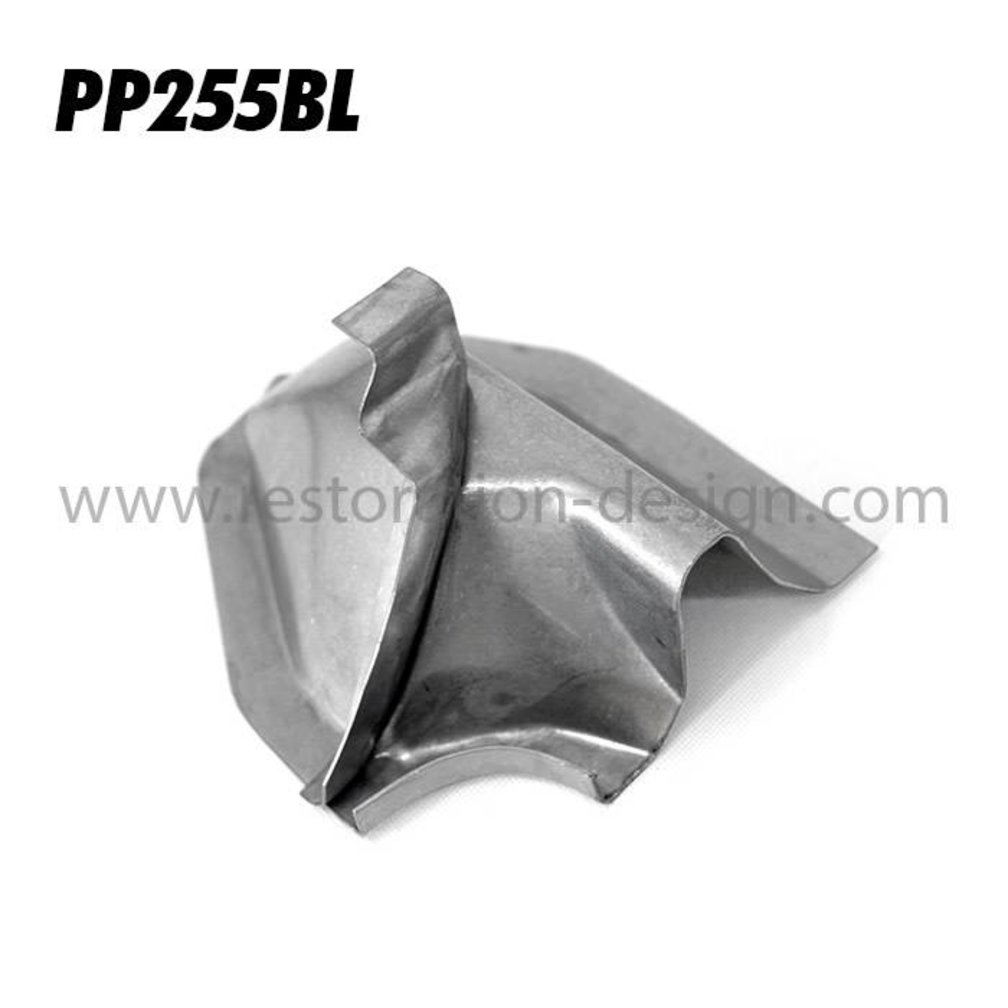 Door Hinge Post Bottom, Left (1965-89)