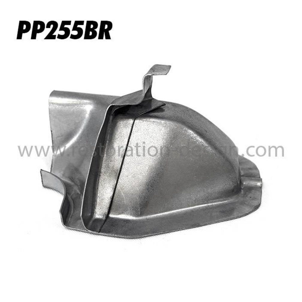 Door Hinge Post Bottom, Right (1965-68)