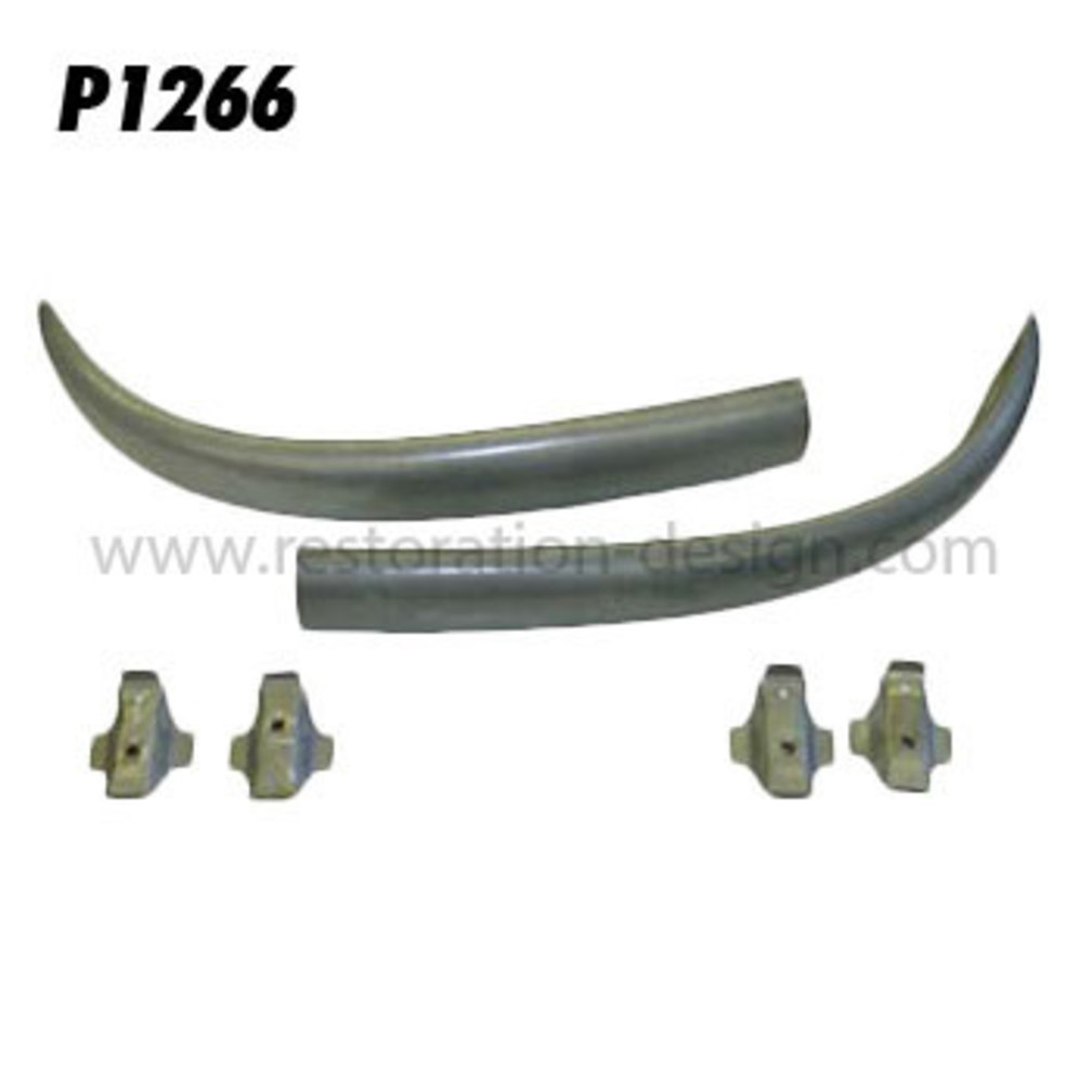 Non welded rear bumper 356 - 356A (1952 - 59) brackets included | 64450502101