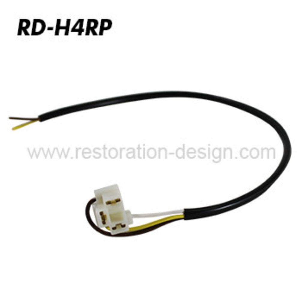 H4 Light Bulb Repair Pigtail