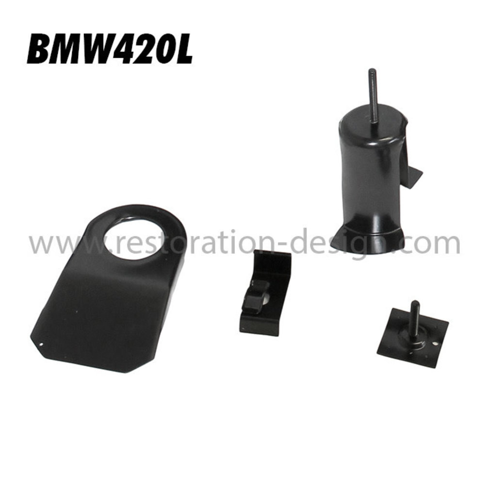 Trunk Floor for spare tire w/ brackets, Left