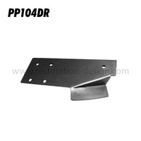 Restoration Design Door Hinge Support Bracket, Lower Right