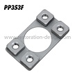 PP353F Threaded Plate for Door Latch