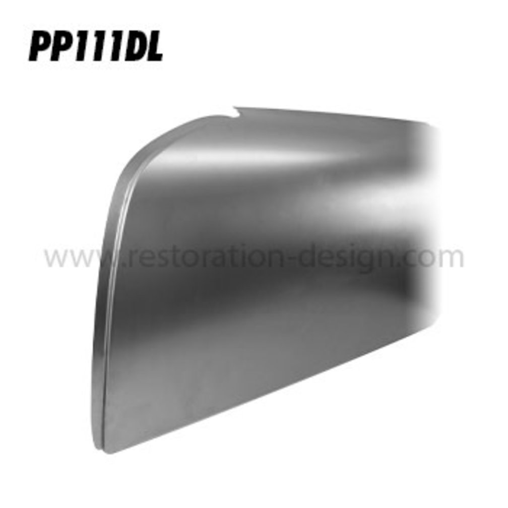 Complete Conv. D/Roadster Door Skin, Left