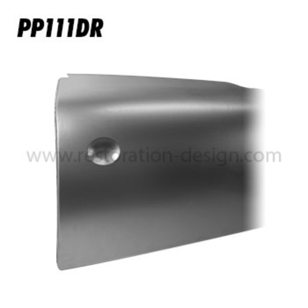 Complete Conv.D/Roadster Door Skin, Right